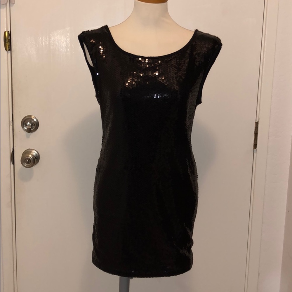 Sequin mini dress